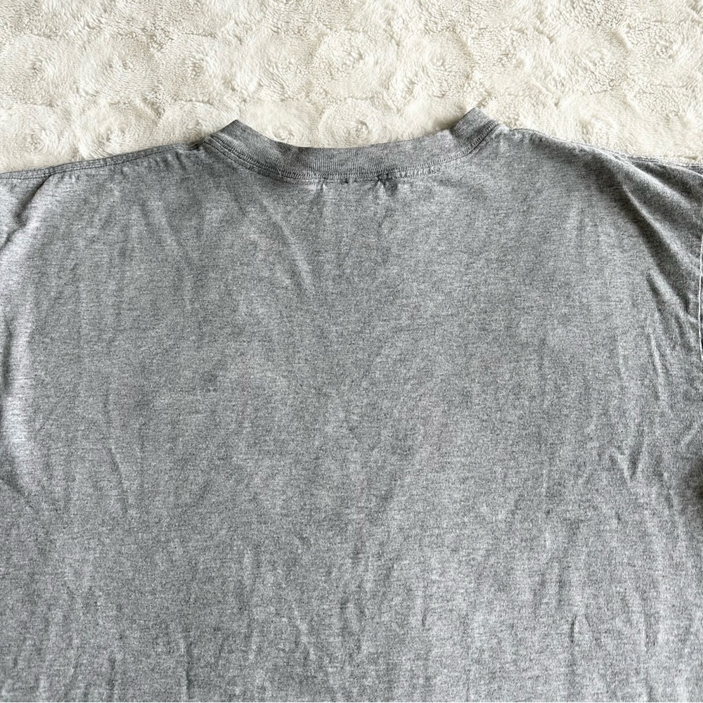 Vintage Washington Nationals Shirt Tee Mens Medium Gray Adidas DC Spell Out MLB - Picture 6 of 12